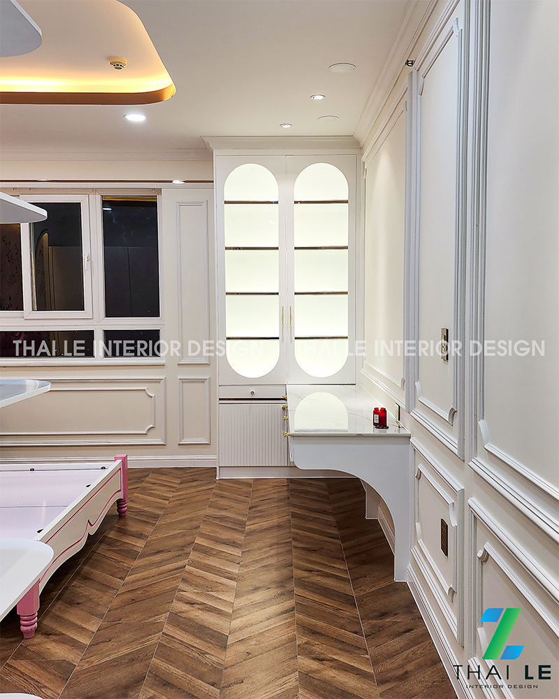 Thi công nội thất căn hộ A15.03 An Phú Q6 - 135m2